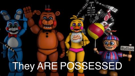 Are the funtime animatronics possessed - Mangle the Dog and Susie the Human. One of the more interesting animatronics is Mangle, who is, as far as we know, the only Toy Animatronic possessed, (unless you count BB as a Toy) not with a human soul, but the soul of a dog: Susie's dog to be exact. We know this for several reasons, which Scott has really been shoving down our throats …